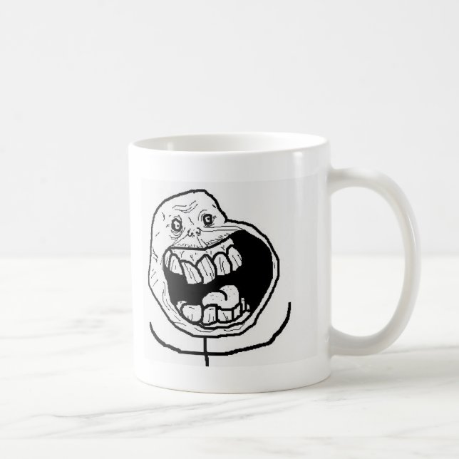 Happily alone coffee mug (Right)