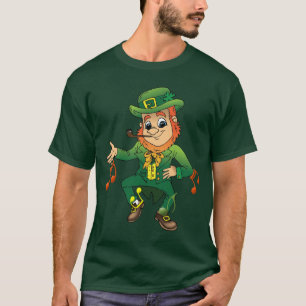 Happily Dancing Irish Leprechaun T-Shirt