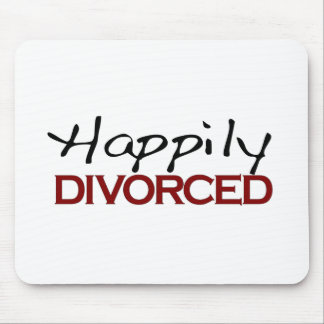 Happily Divorced Mouse Pad