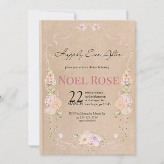 Happily Ever After Bridal Shower invitation