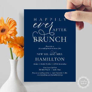 Happily Ever After Brunch Post Wedding Celebration Invitation
