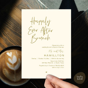 Happily Ever After Brunch The Morning After Invitation