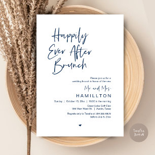 Happily Ever After Brunch The Morning After Invitation
