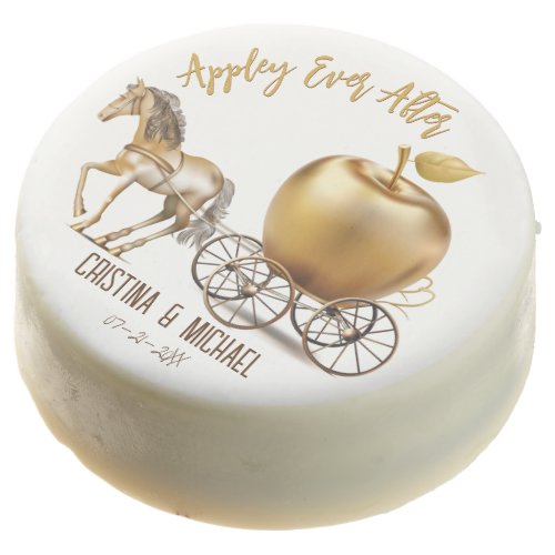 Happily Ever After Caramel Apple Wedding Favor