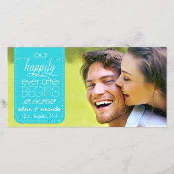 Happily Ever After Chic Save The Date Announcement by brookechanel at Zazzle