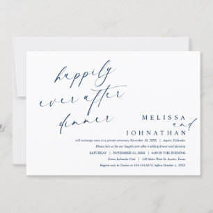Happily Ever After Dinner and Dancing Invitation