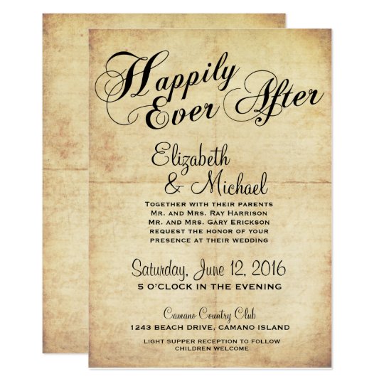 Fairy Tail Wedding Invitations 5