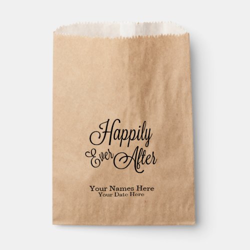 Happily Ever After Favor Bags Wedding Favors Favor Bag