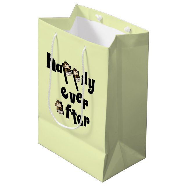 Happily ever after gift bag (Front Angled)