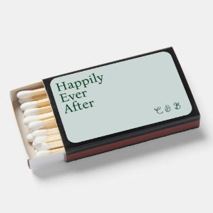 Happily ever after green wedding matches