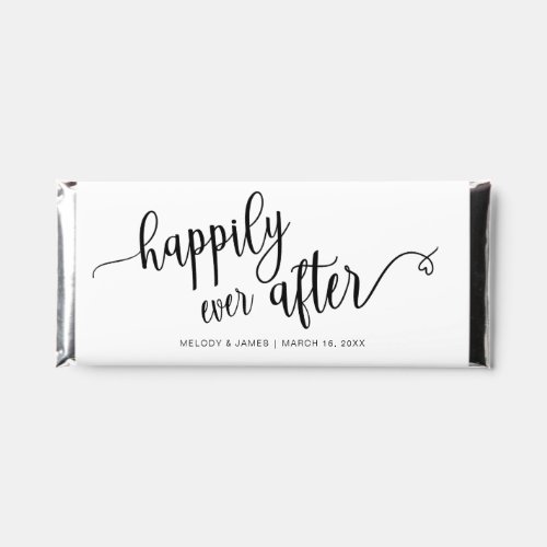 Happily Ever After Hershey Bar Favors