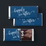 Happily Ever After Hershey Bar Favors<br><div class="desc">With personalized chocolate bars you can say thank you in a Sweet and Memorable Way! This chocolate bar wrapper features a cute script font with text "happily ever after" and a love heart tail. Ingredient on the back of the wrapper can also be changed to your preference. For more advanced...</div>