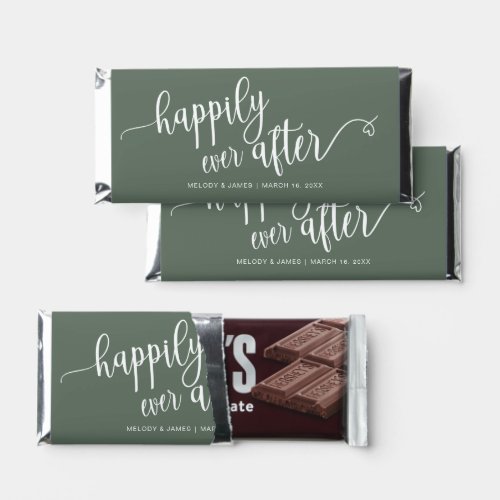 Happily Ever After Hershey Bar Favors