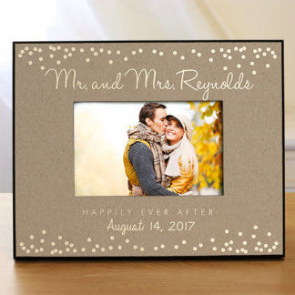 Happily Ever After Horizontal Picture Frame