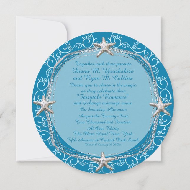 Happily Ever After Invitation (Back)