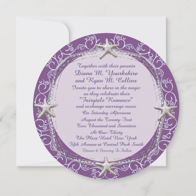 Happily Ever After Invitation (Back)