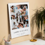 Happily Ever After Minimal Wedding Photo Collage Calendar<br><div class="desc">Celebrate your special wedding memories all year round with our happily ever after newlyweds wedding photo collage memories calendar! Easily personalize it with your wedding day photos and relive the love and joy every day. A beautiful personalized calendar that truly tells your love story! Also makes a wonderful gift for...</div>