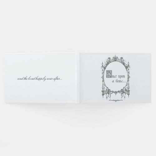Happily Ever After Once Upon a Time Fairytale Guest Book