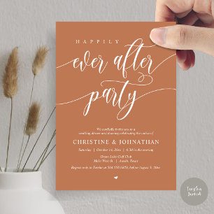 Happily Ever After Party Dinner Dancing Invitation