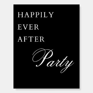 Happily Ever After Party Sign