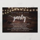 Happily Ever After party,  String Ligh, Elopement