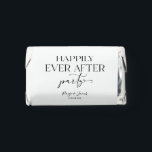 Happily Ever After Party Wedding Reception Hershey's Miniatures<br><div class="desc">These are Happily Ever After Party Minimalist Casual Wedding Reception Hershey's Miniatures!</div>