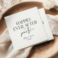 Happily Ever After Party Wedding Reception