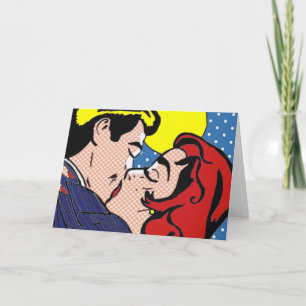 Happily Ever After Pop Art Greeting Card