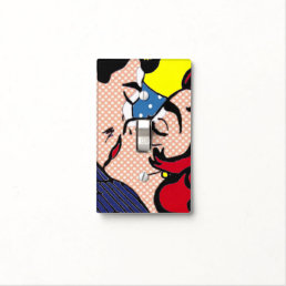 Happily Ever After Pop Art Light Switch Cover