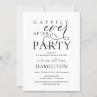 Happily Ever After Post Wedding Dinner and Party