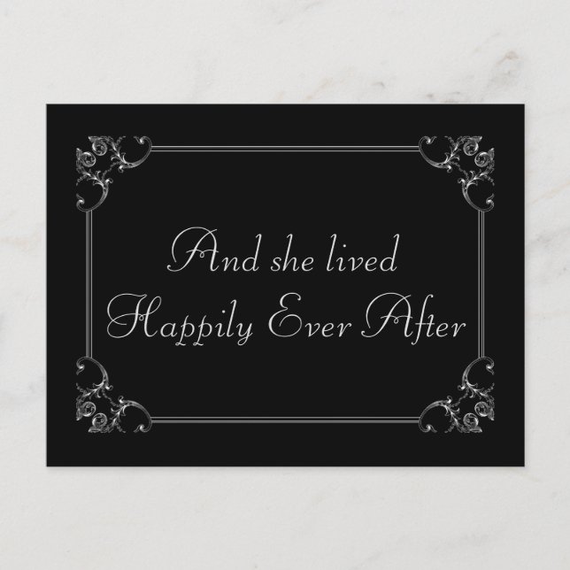 Happily Ever After Postcard (Front)