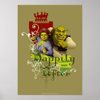 Happily Ever After Poster by ShrekStore at Zazzle