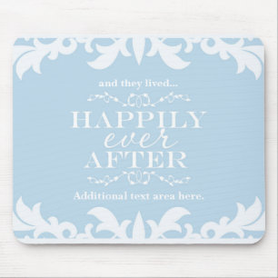 HAPPILY EVER AFTER Princess Royal Decor Mouse Pad