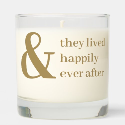Happily Ever After  Scented Candle