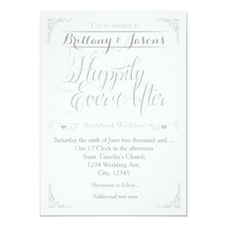 Ever After Wedding Invitations 7