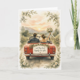 Happily Ever After Wedding & Anniversary Card