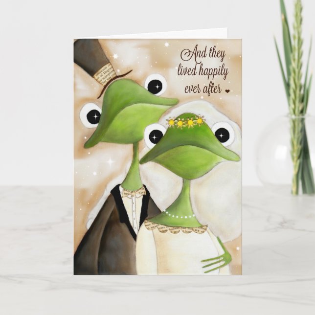 Happily Ever After - Wedding Card (Front)