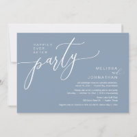 Happily Ever After Wedding Elopement Dinner Party