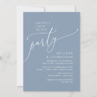 Happily Ever After Wedding Elopement Party