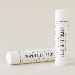 Happily Ever After   Wedding Favor Lip Balm