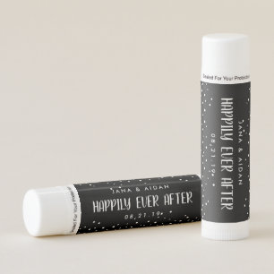 Happily Ever After   Wedding Favor Lip Balm