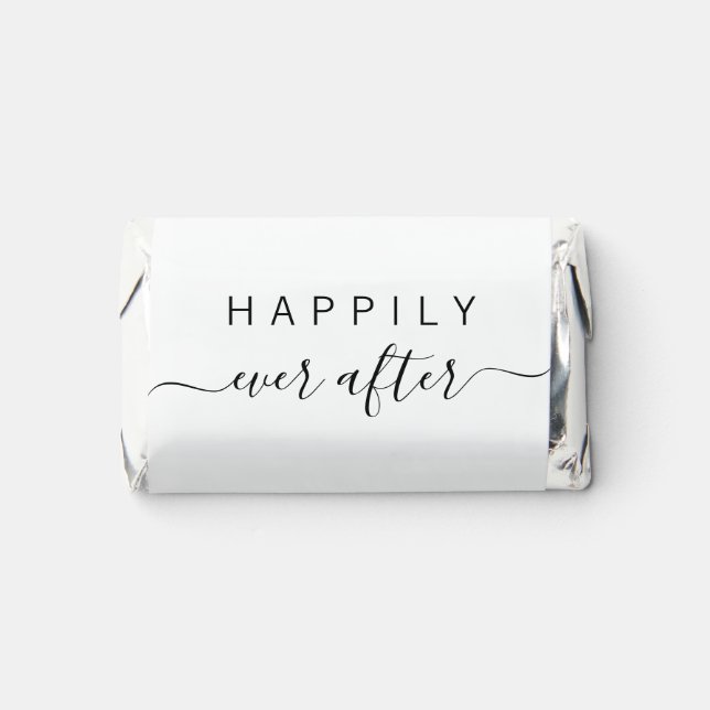 Happily Ever After Wedding Hershey's Miniatures (Front)