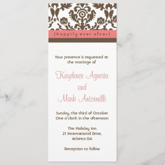 Happily Ever After Wedding Invitation