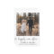 Happily Ever After Wedding Reception Photo Invite