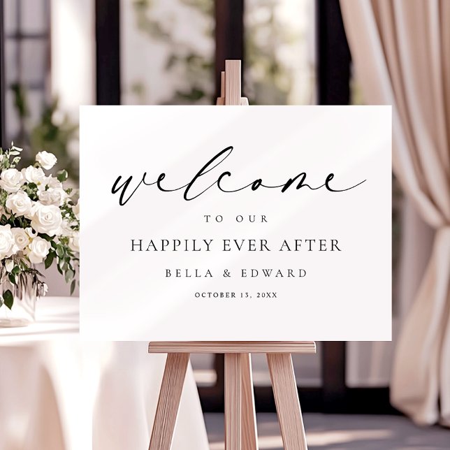 Happily Ever After Wedding Reception Sign (Creator Uploaded)