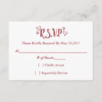 Happily Ever After Wedding Response Card