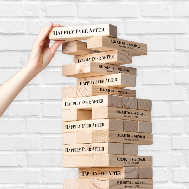 Happily Ever After Wedding Topple Tower (Creator Uploaded)