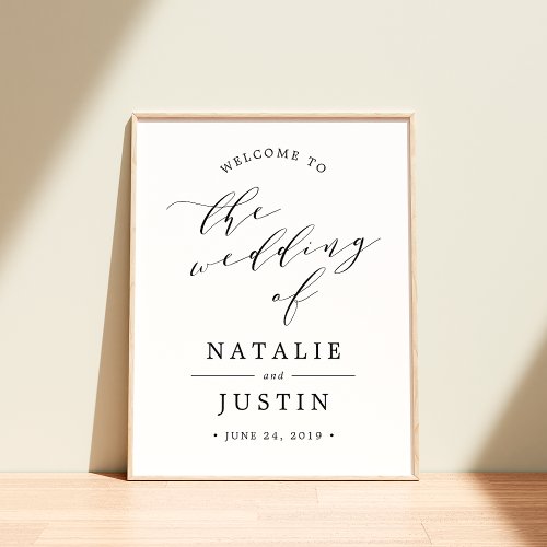 Happily Ever After  Wedding Welcome Sign