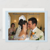 Happily Ever After with Hearts Wedding Photo (Front/Back)