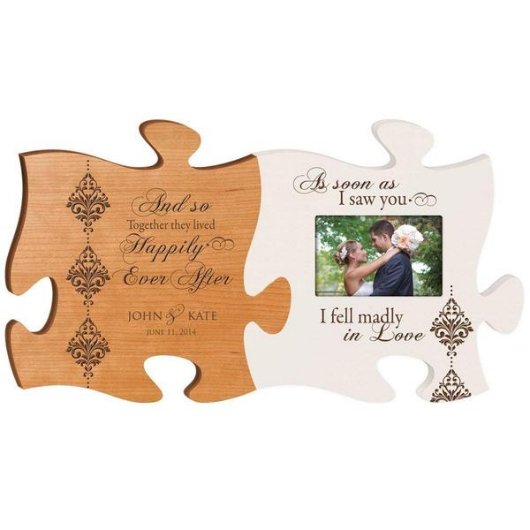 Happily Ever After Wooden Jigsaw Wall Set (Front)